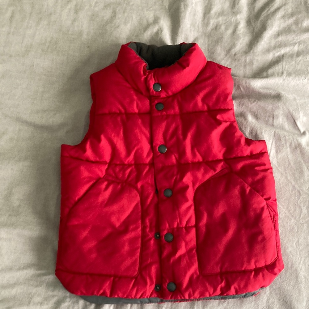 Red Puffer Vest